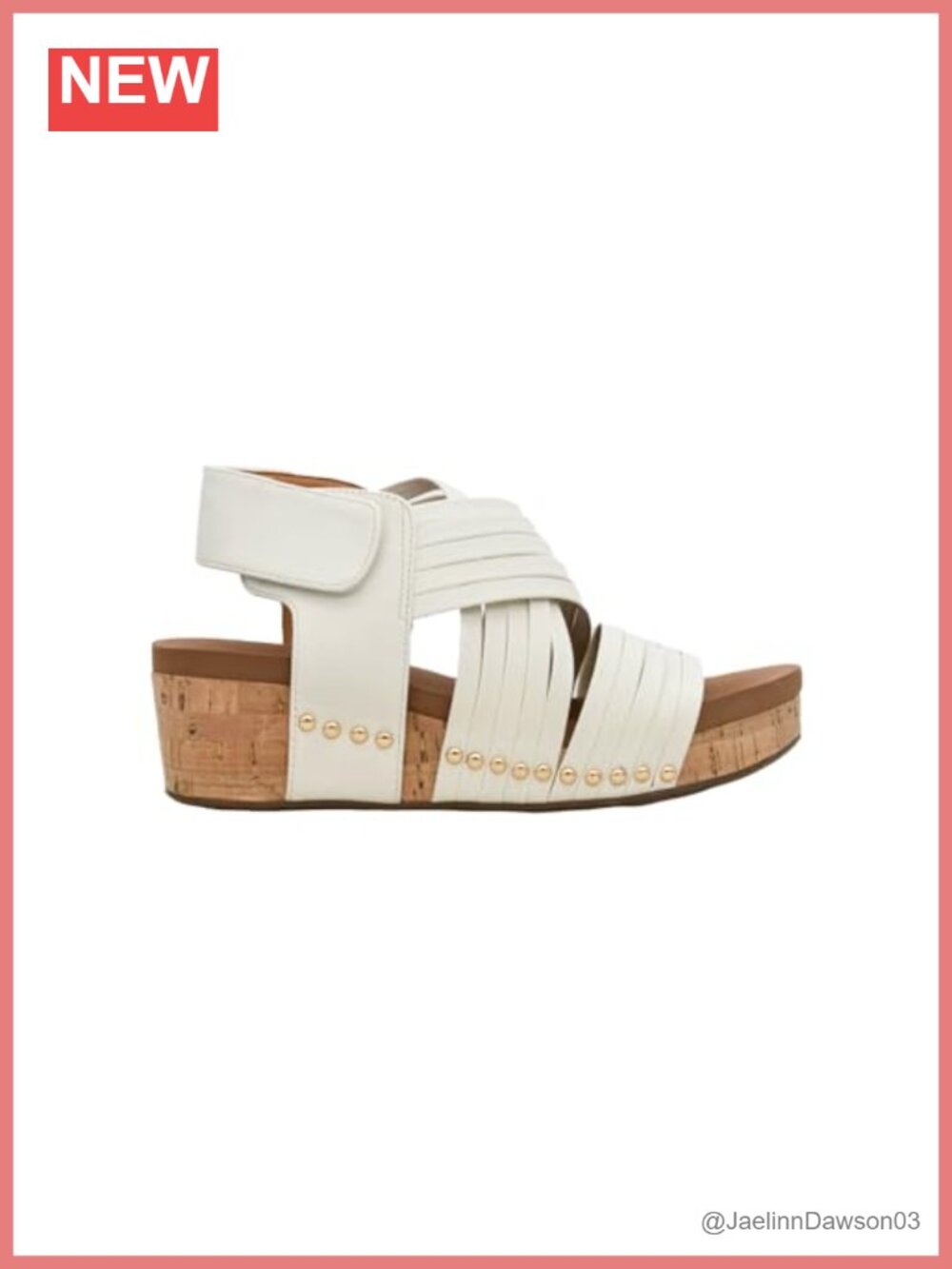 Women's Corkys Platform Wedge Sandals - Strappy Faux Leather 2.5" Heel